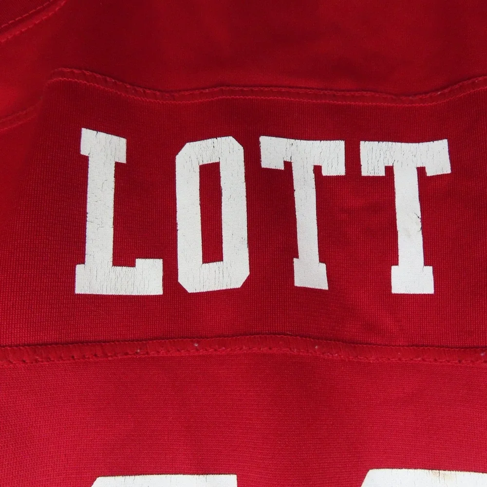 Nike San Francisco 49ers Ronnie Lott 42 Jersey Youth Small‎ Red Football NFL